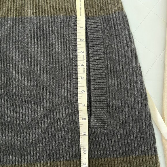 Brunello Cucinelli Cashmere English Rib Cocoon Coat Poncho Jacket - Authentic - Picture 11 of 17